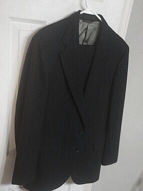 Cricketeer Men Dark Gray 2 Piece Suit 40L
